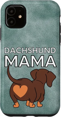 Vista 5 de Funda para iPhone 15 Dachshund Butt Heart Weiner Dog Case Mom Gift Girl Case