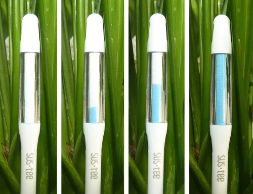 Vista 7 de Sustee Aquameter, juego de 4, sensor de humedad del suelo para plantas, (verde, pequeño)