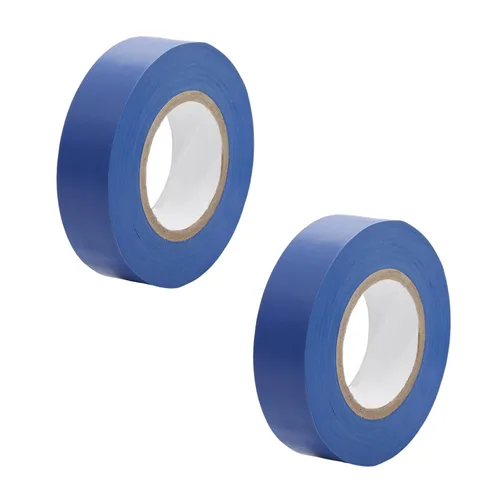 Vista 9 de Cinta eléctrica negra de PVC – 0.75" x 65' 2 rollos, alta adherencia, impermeable y resistente al calor, cinta aislante para reparación de cables
