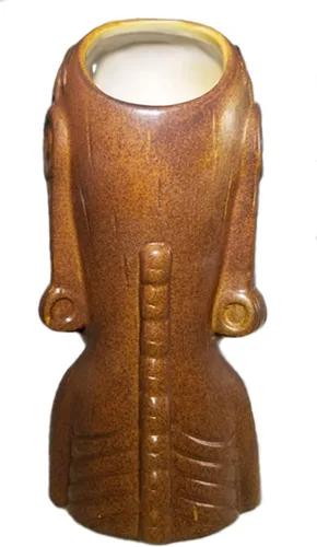 Vista 3 de Taza Kava Kava Man Easter Island Tiki - Edición Limitada - Jubilado
