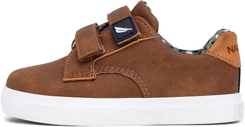 Vista 2 de Nautica Zapatos deportivos de doble correa para niños Zapatos deportivos casuales para niños y niñas Ajuste duradero y cómodo para niños pequeños