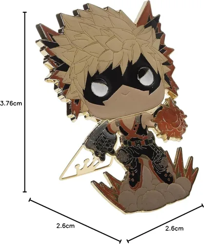 Vista 2 de Funko Pop! Size Pin: My Hero Academia - Bakugo con Chase (los estilos pueden variar)