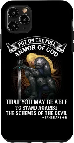 Vista 13 de Laying Down The Full Armor of God Case for iPhone 17