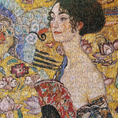Vista 6 de Moruska Gustav Klimt - Rompecabezas artístico de 1000 piezas para adultos