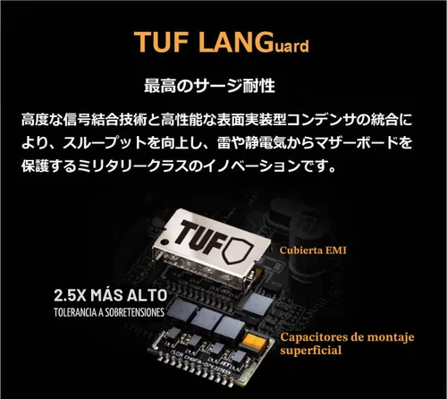Vista 11 de Asus TUF B365M-PLUS Gaming (Wi-Fi) LGA1151 (serie 300) DDR4 HDMI WiFi M.2 mATX placa base