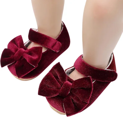 Vista 3 de YOYORI Infant Boys Girls Cartoon Printed Shoes First Walkers Shoes Summer Toddler Hollow Out D-Wine 12-18 Months
