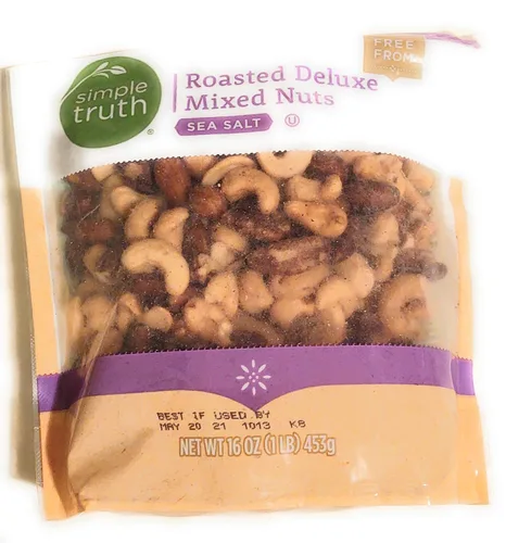 Vista 2 de Simple Truth Nueces mixtas de lujo tostadas 16 oz (paquete de 2)