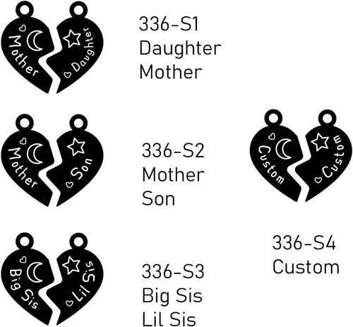Vista 2 de QueenCharms - Abalorios personalizados para mamá, hijo, hija, hermana, mejor amigo, vienen con nuestros diseños exclusivos y hermosos., Metal, Cobre