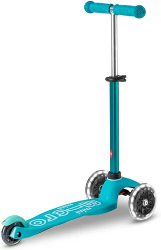 Vista 4 de Micro Kickboard Mini 3-Wheel Toddler Scooter Aguamarina