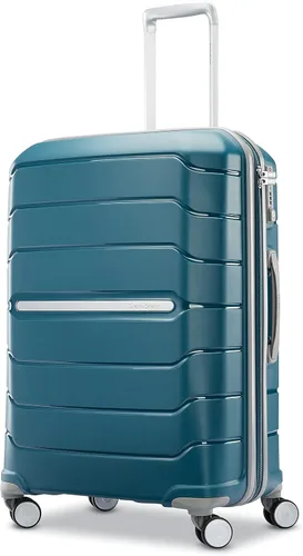 Vista 124 de Samsonite Freeform – Maleta rígida, expandible con ruedas dobles giratorias, Blanco