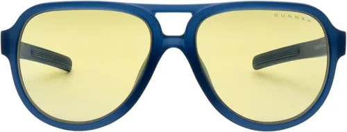 Vista 2 de GUNNAR - Lentes de juego AlienwareRoswell Conspiracy Blue Amber Lens - Alivia el ojo seco y alivia el ojo seco