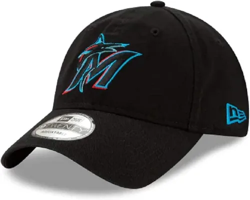 Vista 10 de New Era MLB Khaki Core Classic 9TWENTY - Gorra ajustable de tamaño único Atlanta Braves