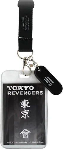 Vista 3 de Tokyo Revengers - Llavero con colgante de goma para identificación de anime