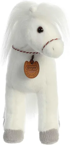 Vista 2 de Aurora® Exquisito animal de peluche árabe Breyer®, detalles realistas para juegos imaginativos, perfecto para niños, adultos y cualquier amante