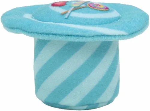 Vista 6 de Squishville de Original Squishmallows Sweet Shop - Set de juego con Priya la Panda Púrpura de 5 cm, Tres’zure el Gato Azul y Mesa y Silla de Bistro