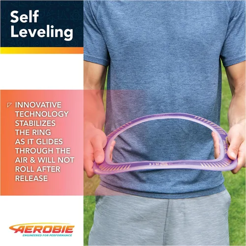 Vista 4 de Aerobie Pro Blade Anillo de Lanzamiento, Juguete Ligero para Niños para Disc Golf, Juegos en el Patio Trasero y Más, Juegos al Aire Libre