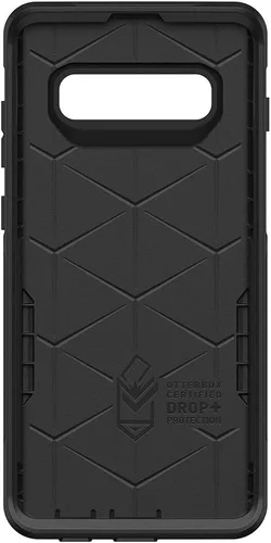 Vista 4 de OtterBox Funda para Galaxy S10+ Commuter Series, negra, delgada y resistente, apta para bolsillo, con protección de puerto
