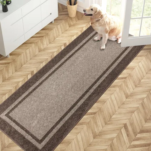 Vista 25 de PURRUGS Tapete para puerta con atrapamiento de suciedad, 20 x 32 pulgadas, antideslizante, lavable a máquina, tapete de entrada, tapete para puerta