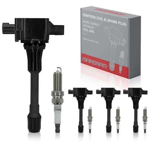 Vista 24 de Marsram Paquete de bobinas de encendido UF549 para 2007 2008 2009 2010 2011 2012 Nissan Altima Versa Sentra Cube NV200 Rogue 2013 2014 2015 Infiniti