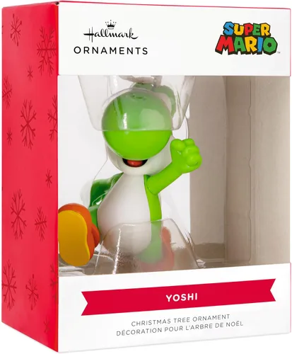 Vista 3 de Hallmark Nintendo Super Mario Yoshi - Adorno navideño