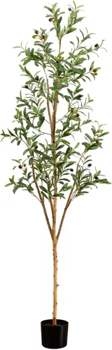 Vista 13 de Nearly Natural 3 ft Artificial Olive Tree with Natural Trunk for Decor