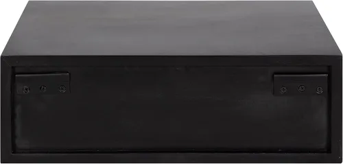 Vista 10 de Kate and Laurel McCutcheon - Estante flotante de madera para almacenamiento, 18 x 12 x 6 pulgadas, color negro; mesita de noche flotante decorativa