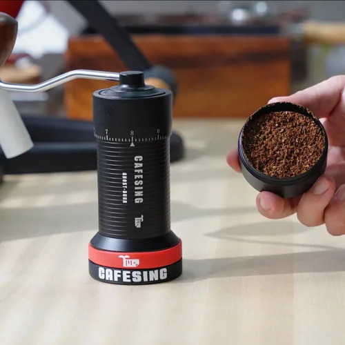 Vista 4 de CafeSing ORCA go Ghost Burr - Molinillo de café manual