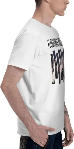 Vista 4 de Camisetas de algodón para hombre, estilo casual, para campamento, manga corta, para temporada completa