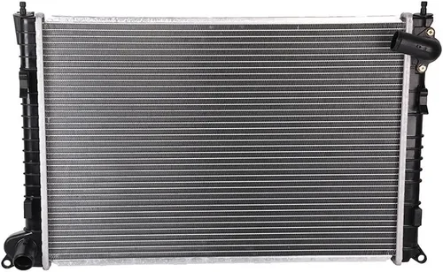 Vista 76 de SCITOO Conjunto de radiador de aluminio refrigerante del motor para 1986-1994 para Nissan D21 2.4L 3.0L 1987 para Nissan para Pathfinder 2.4L