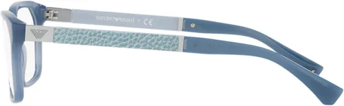 Vista 3 de Armani EA3095 Eyeglass Frames 5505-Opal Azure Blue