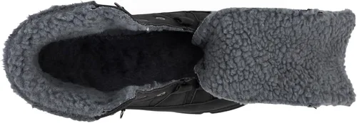 Vista 5 de UPSOLO Botas de senderismo de nieve para mujer, impermeables, aisladas, ligeras, botines al tobillo