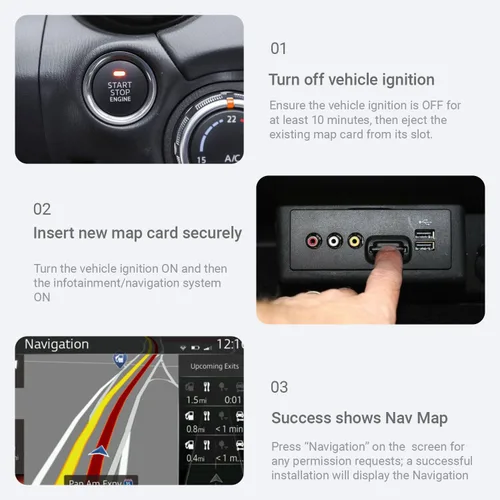 Vista 4 de La última tarjeta SD de navegación GPS BHP166EZ1T se adapta para 3 6 CX-3 CX-5 CX-9 MX-5