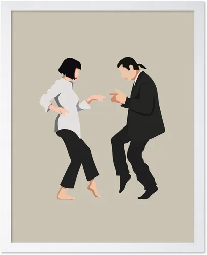 Vista 34 de Poster Master Póster de baile de pareja, impresión icónica de baile, arte moderno, arte moderno, arte pop, arte de película, regalo para hombres