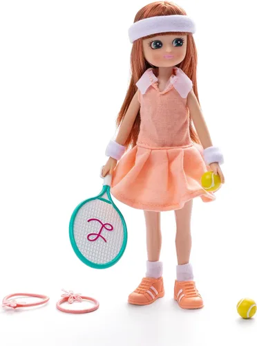 Vista 9 de Lottie, conjunto de disfraz de mago para muñeca con capa, sombrero y accesorios