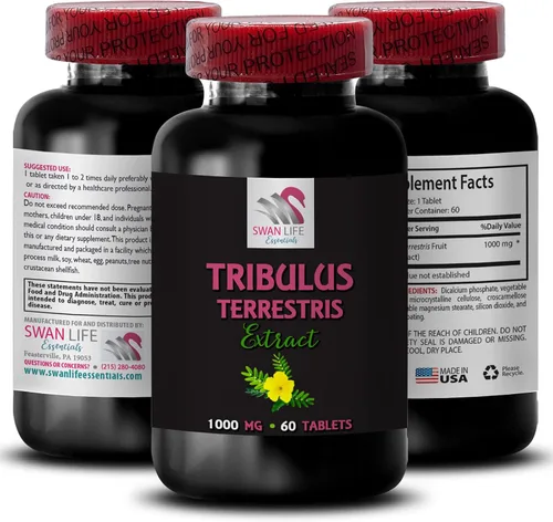 Vista 2 de Strength Surge - TRIBULUS TERRESTRIS EXTRACTS - Physical Energy Boost, Body Power Support, Natural Muscle Recovery, Daily Energy, Active Power, Pure