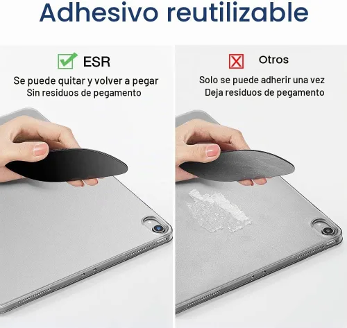 Vista 3 de ESR Soporte delgado para mouse mágico, con adhesivo reutilizable, sin residuos de pegamento, bolsa elástica compacta/funda de transporte, se puede