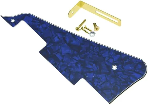 Vista 6 de Dopro Golpeador de guitarra LP con perla de abalone y soporte negro para Epi Les Paul