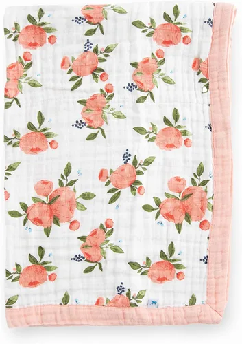 Vista 23 de Little Unicorn Manta de recepción para recién nacidos Ultra suave, tela de muselina multicapa Regalo para recién nacidos y para llevar