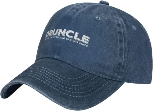 Vista 2 de Druncle The Mans The Myth The Bad Influences Hat Men Baseball Hats Cool Hats