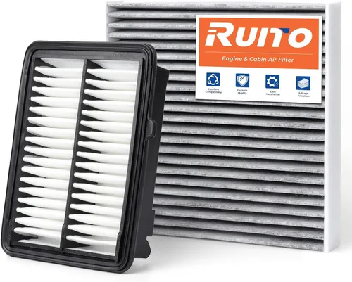 Vista 46 de Kit de filtro de aire de motor de cabina para ILX 2013-2015, CIVIC 2012-2015