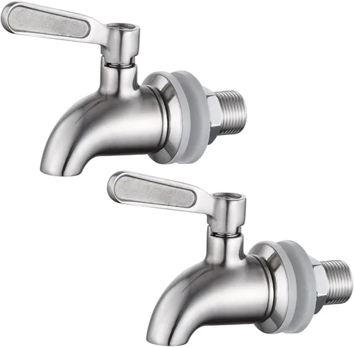 Vista 8 de Grifo de reemplazo del dispensador de bebidas,Espiga de acero inoxidable para dispensador de agua,Grifo de reemplazo del dispensador de bebidas
