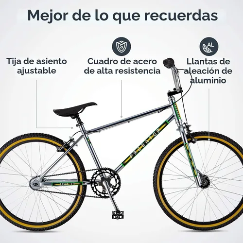 Vista 2 de Schwinn Sting Pro and Predator Team - Bicicleta BMX para niños/jóvenes, diseño retro, de una sola velocidad, marco de acero Hi-Ten, ruedas de 20