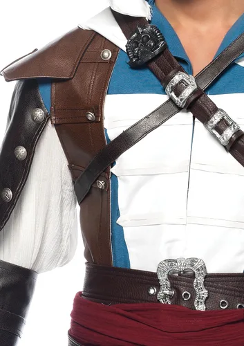 Vista 3 de Leg Avenue Assassin's Creed - Disfraz de 9 piezas para hombre