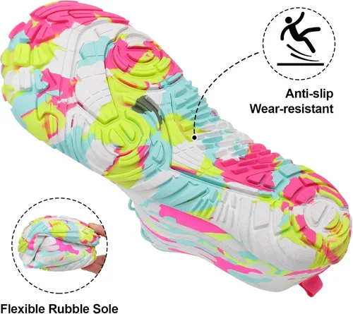 Vista 6 de XIHALOOK - Zapatos deportivos de senderismo para mujer y hombre, de secado rápido, para playa, caminar, kayak, surf, entrenamiento