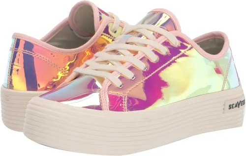 Vista 7 de SeaVees Monterey - Tenis de plataforma para mujer, Rosado