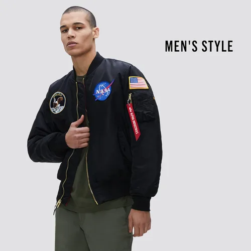 Vista 2 de Alpha Industries, chaqueta Bomber de Apollo MA-1, de hombre