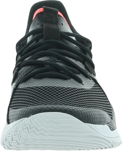 Vista 5 de Under Armour Curry 7 - Tenis de baloncesto para niños preescolares 3022114-100, BlancoNegroRojo
