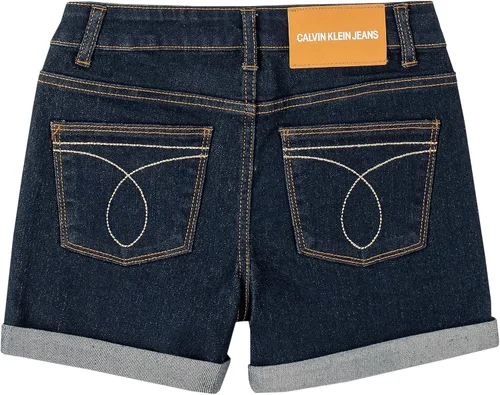 Vista 2 de Calvin Klein Chicas Roll-up Denim Short
