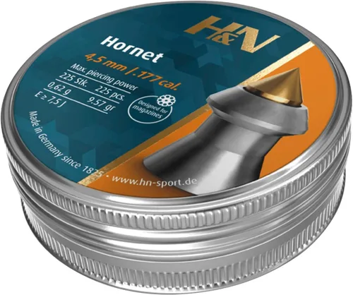 Vista 5 de H&N Sport, balines para arma de aire comprimido, con punta avispa