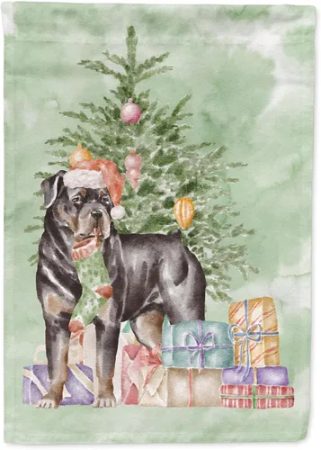 Vista 32 de Caroline's Treasures CK8213GF Bulldog Inglés #2 Regalos de Navidad y árbol de jardín Bandera de buzón Bandera decorativa para patio exterior, patio